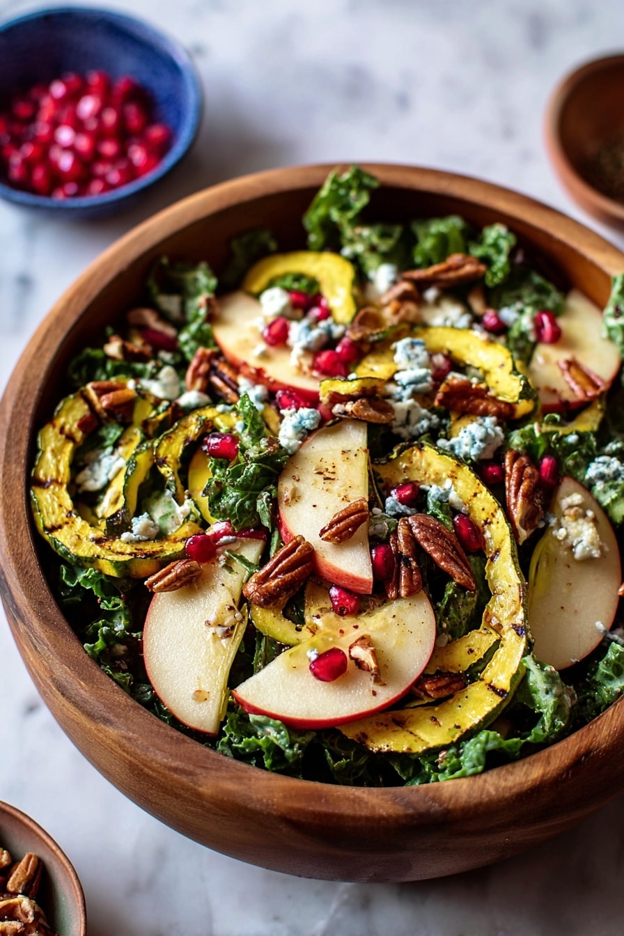 Thanksgiving Kale Salad with Cranberry Cinnamon Vinaigrette Recipe - Recipe Step