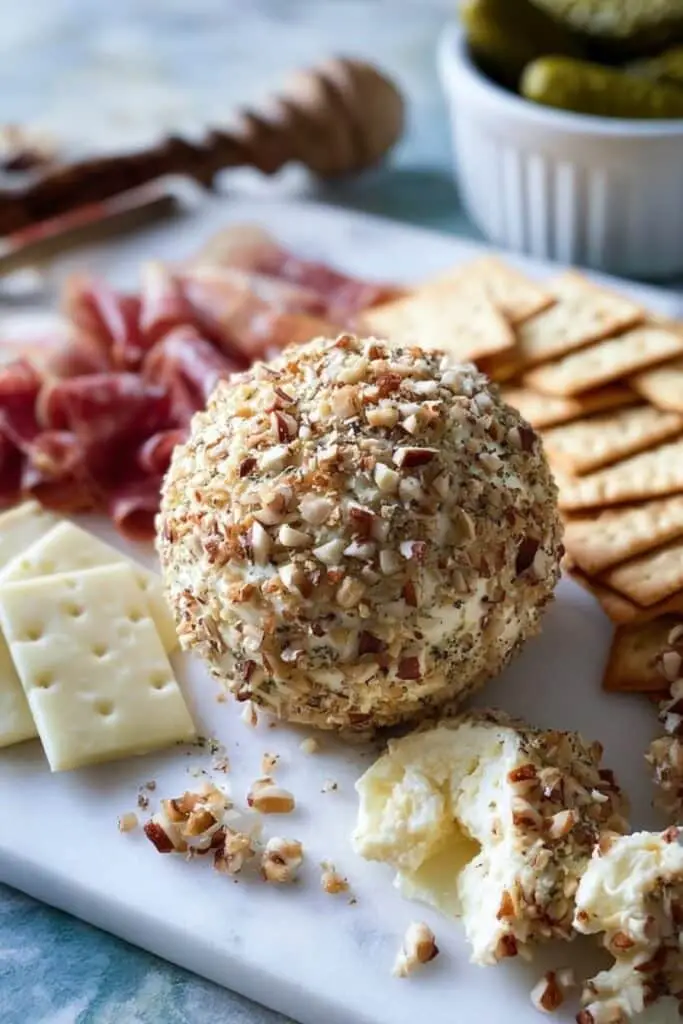 Butternut Squash Cheeseball and a Holiday Cheese Board Recipe