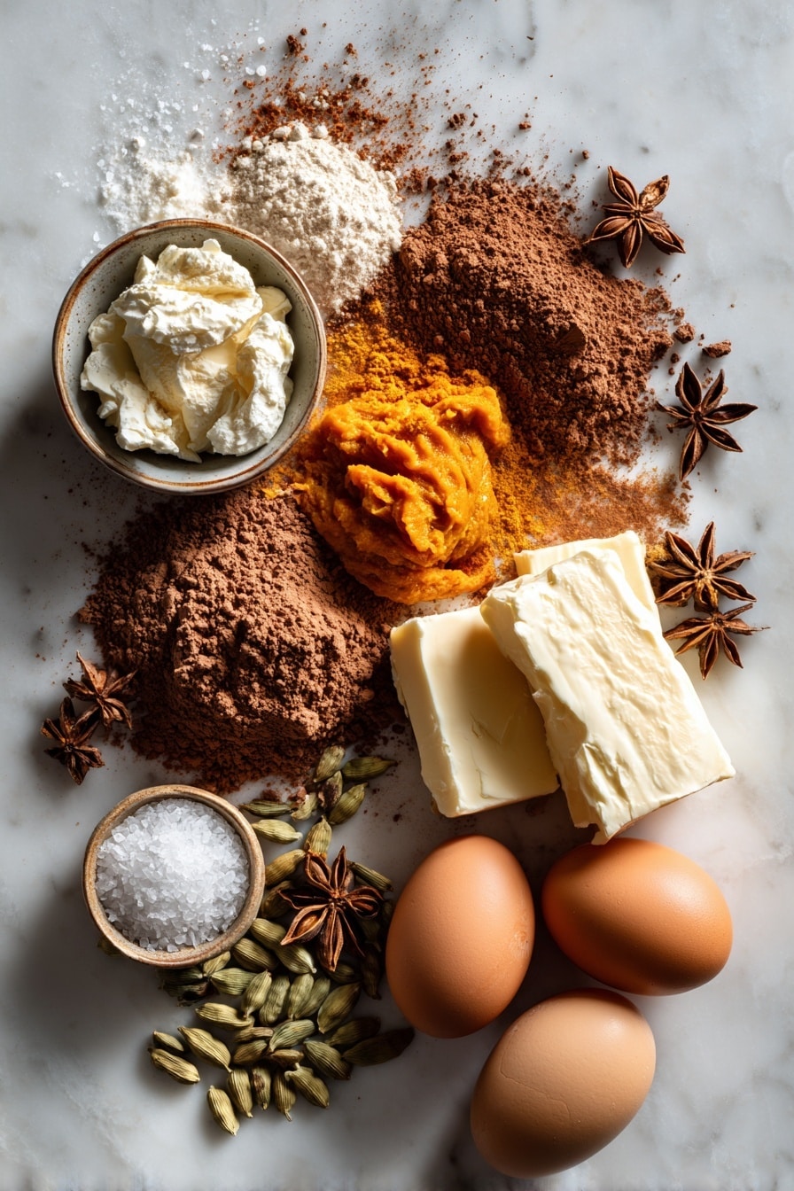 Pumpkin Fudge Brownies Recipe - Ingredients