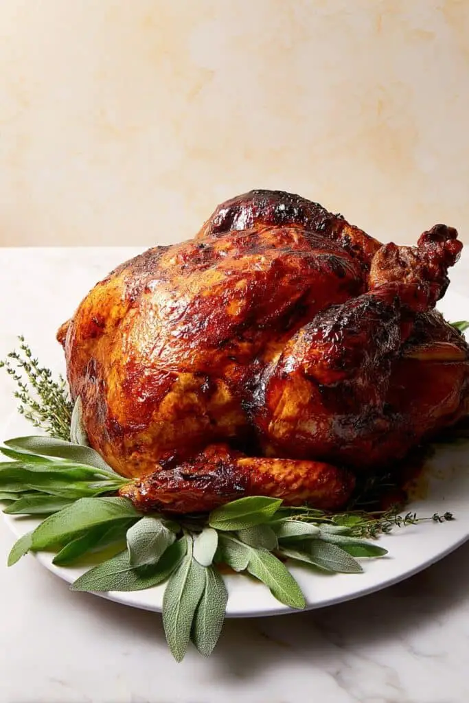 Oven-Roasted Seasoned Whole Turkey Recipe