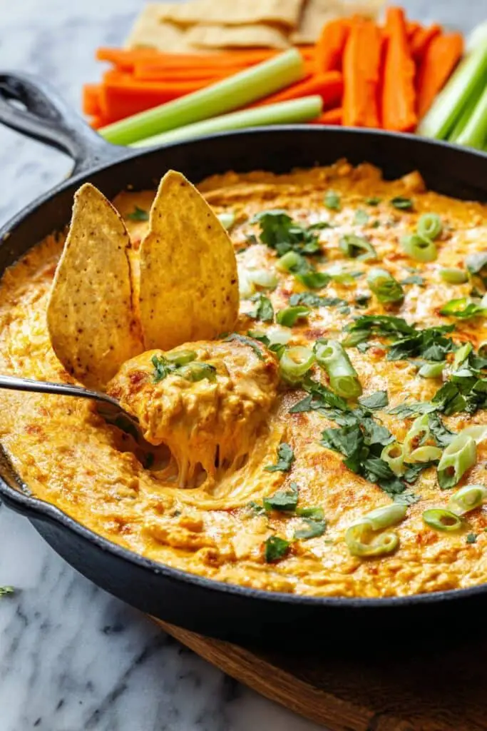 Vegetarian White Bean Buffalo Dip Recipe