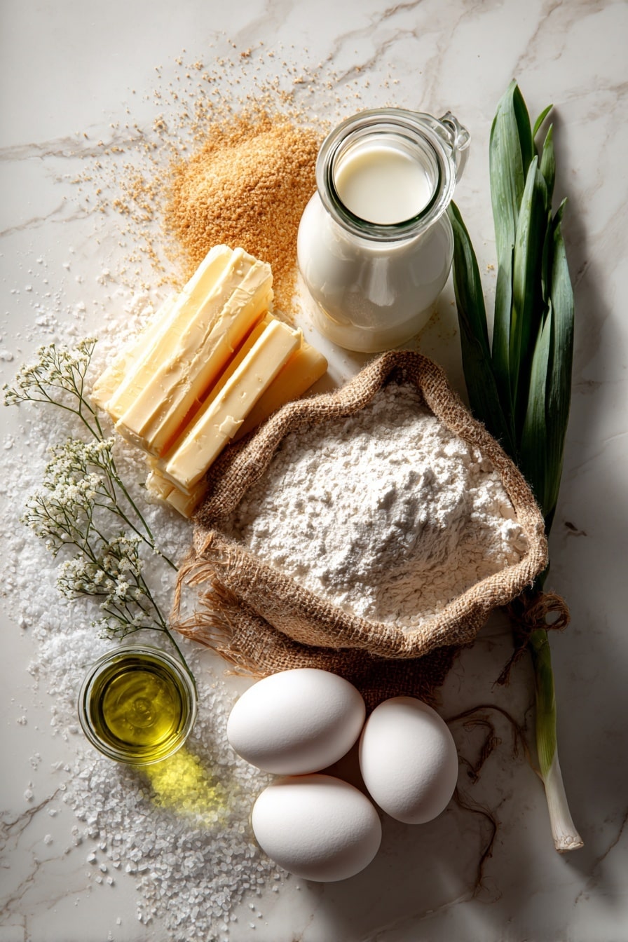 Parker House Rolls Recipe - Ingredients