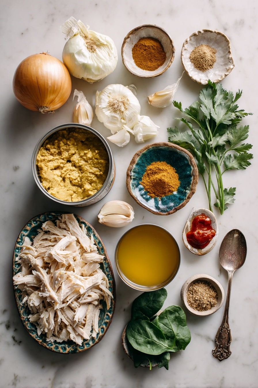 Creamy Leftover Turkey Curry with Coconut Milk Recipe - Ingredients