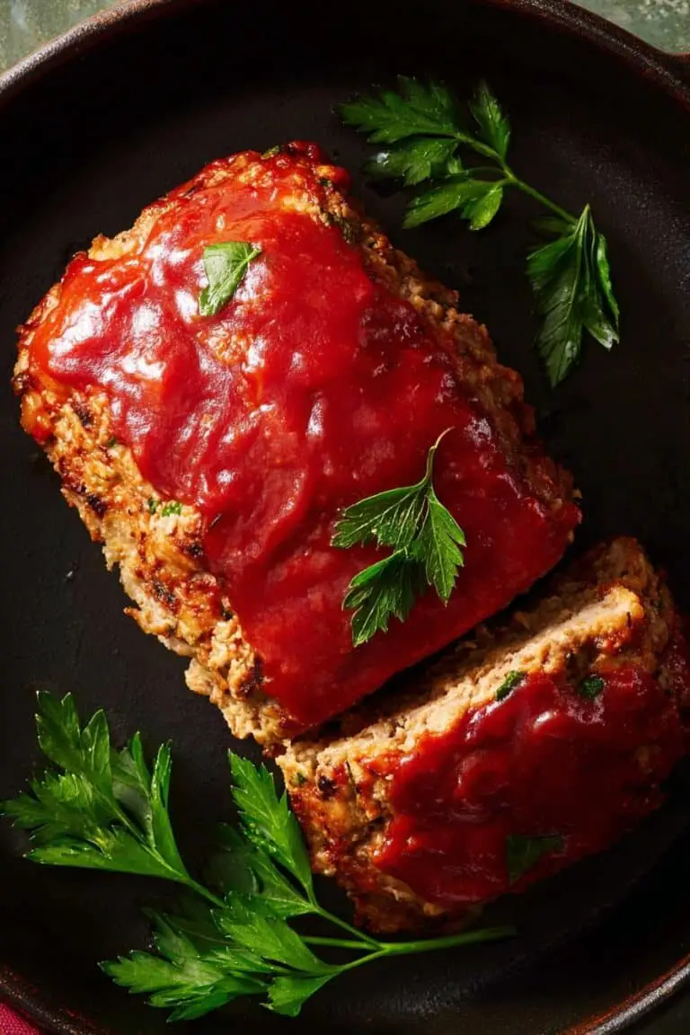 Air Fryer Turkey Meatloaf Recipe