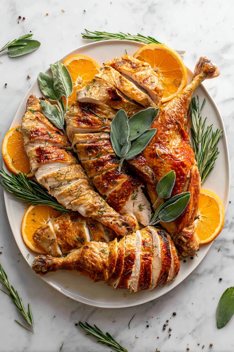 Citrus Butter and Sage Roasted Turkey Recipe - Recipe Step