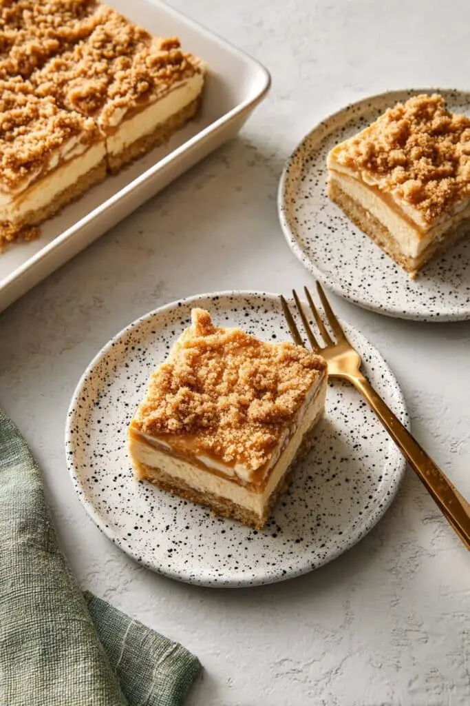 Apple Caramel Cheesecake Bars Recipe