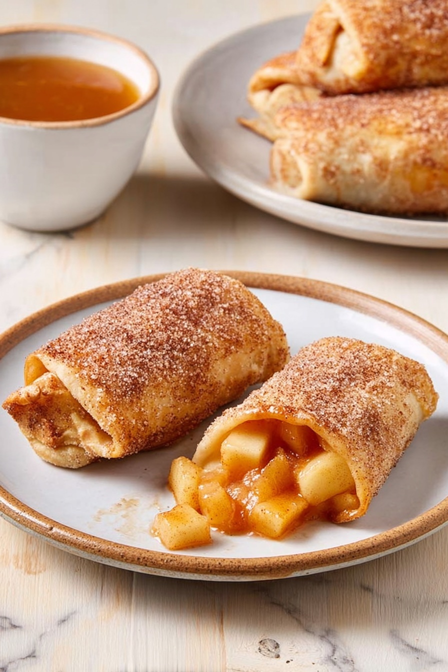 Apple Pie Egg Rolls Recipe - Recipe Step
