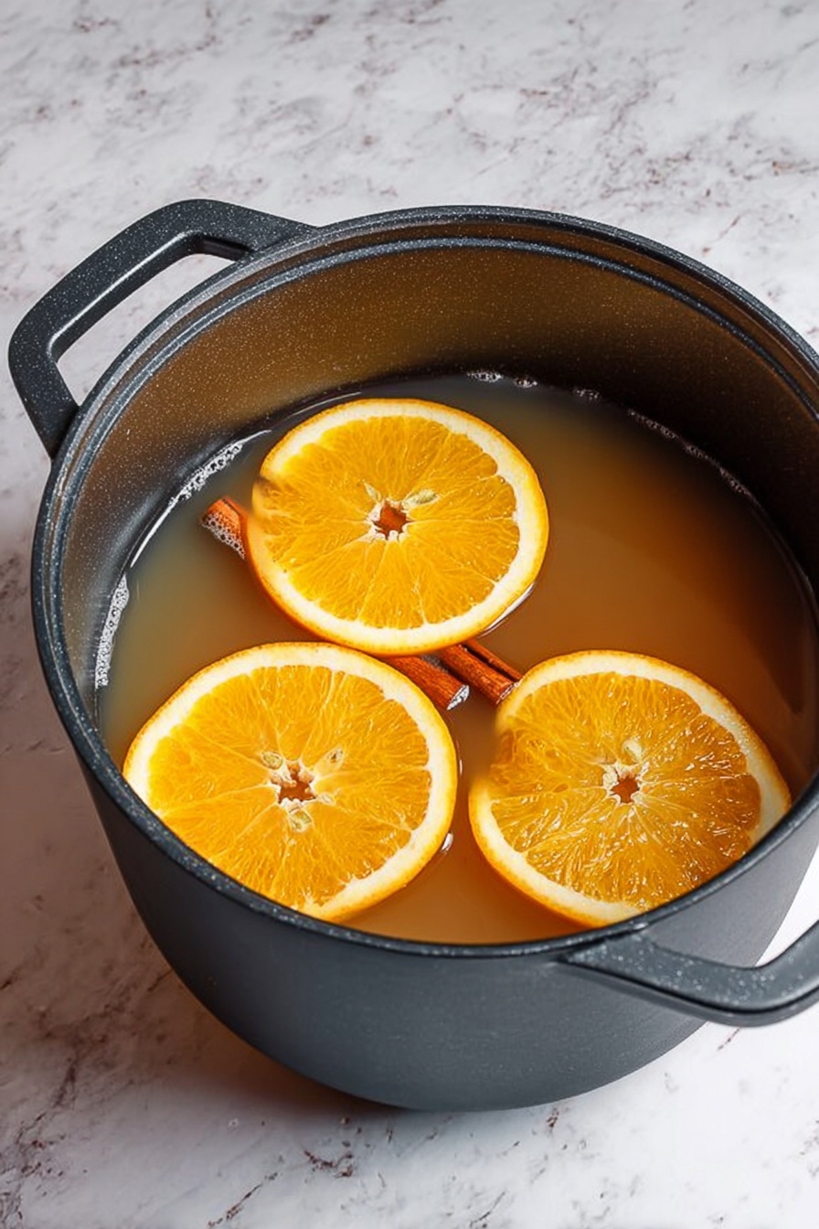Crockpot Apple Cider Recipe - Serving