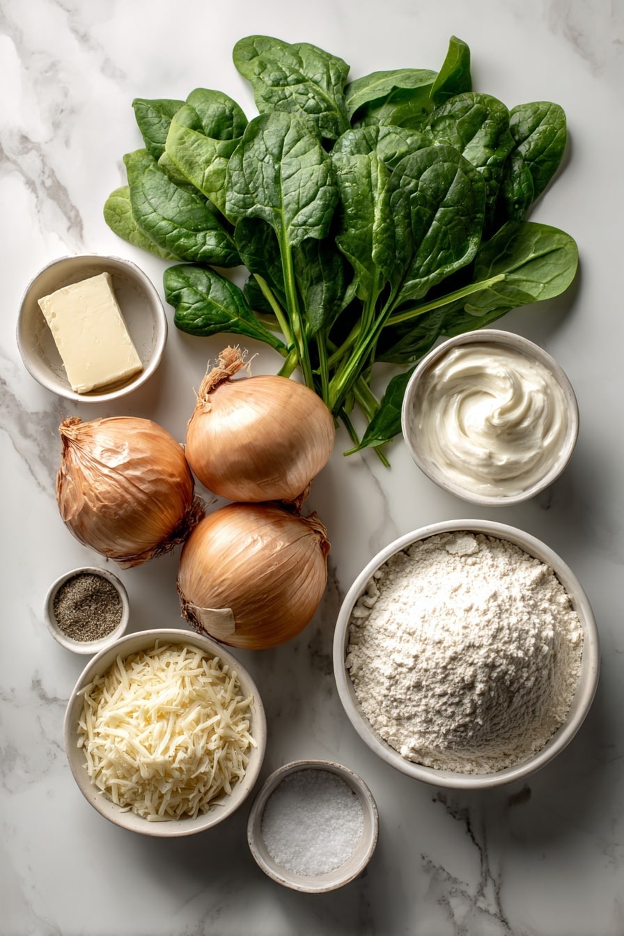 Creamed Spinach Recipe - Ingredients