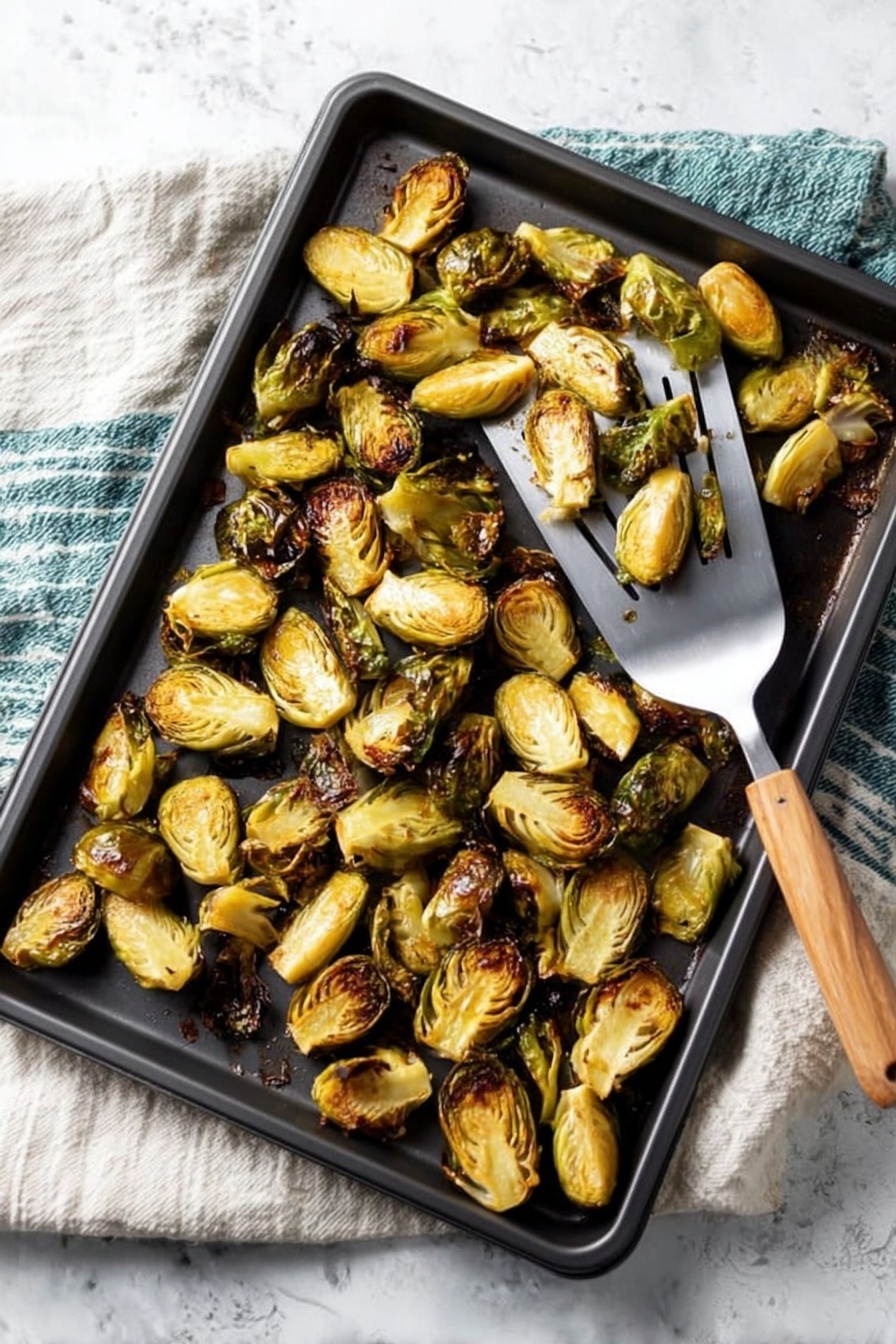 Roasted Balsamic Brussels Sprouts with Pancetta Recipe - Recipe Step