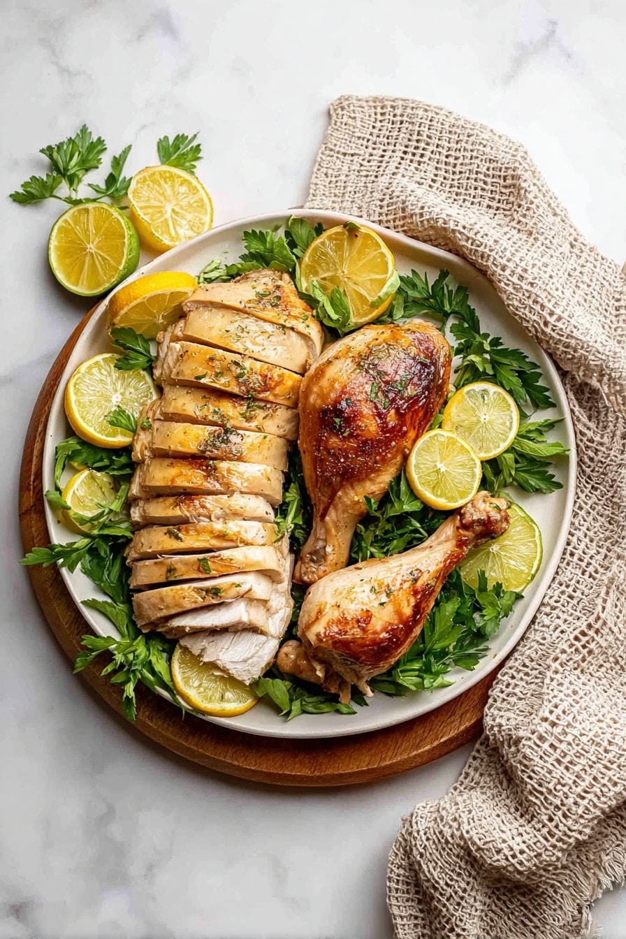 Instant Pot Whole Turkey Recipe - Serving