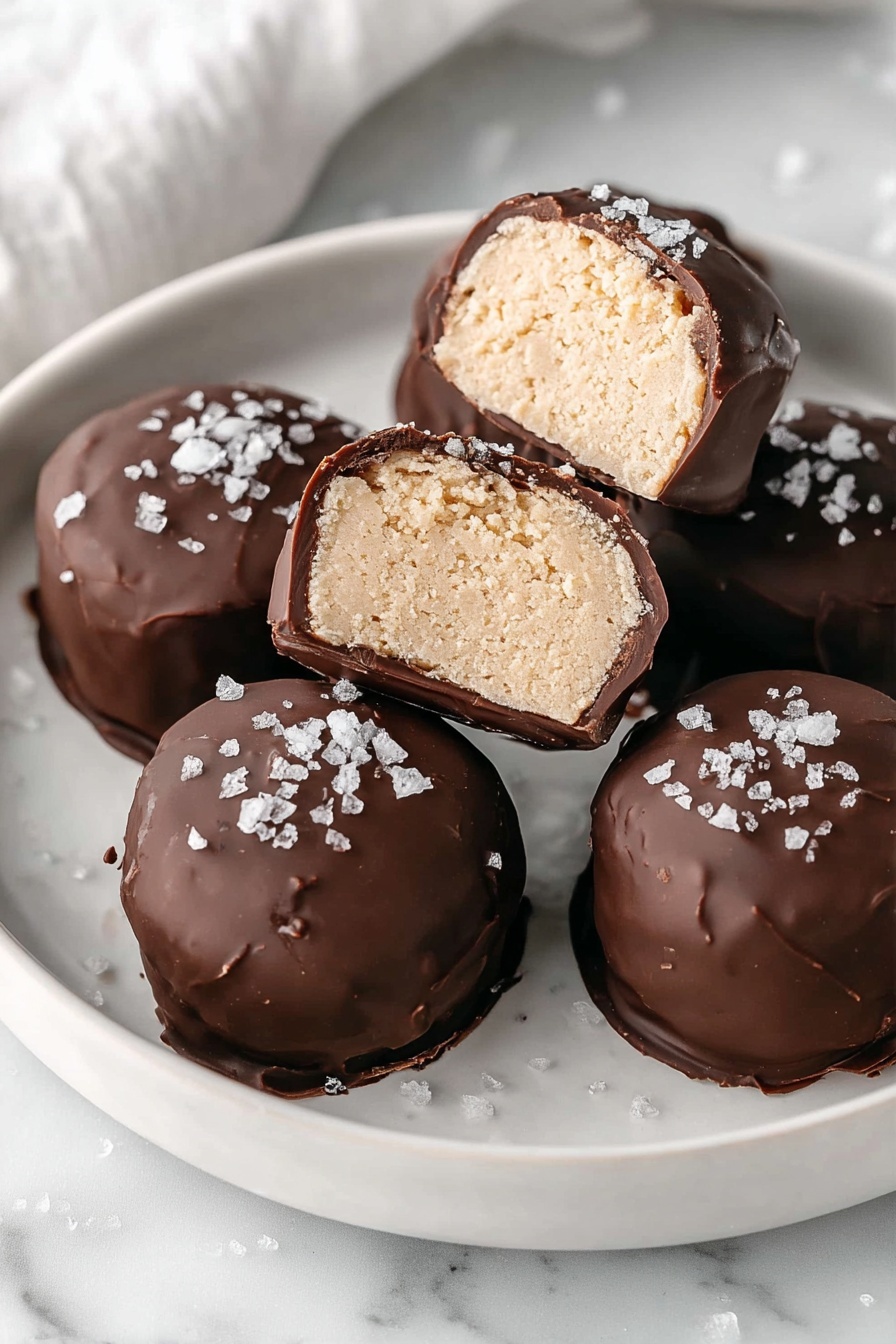 High Protein Frozen Peanut Butter Greek Yogurt Bites Recipe - Serving