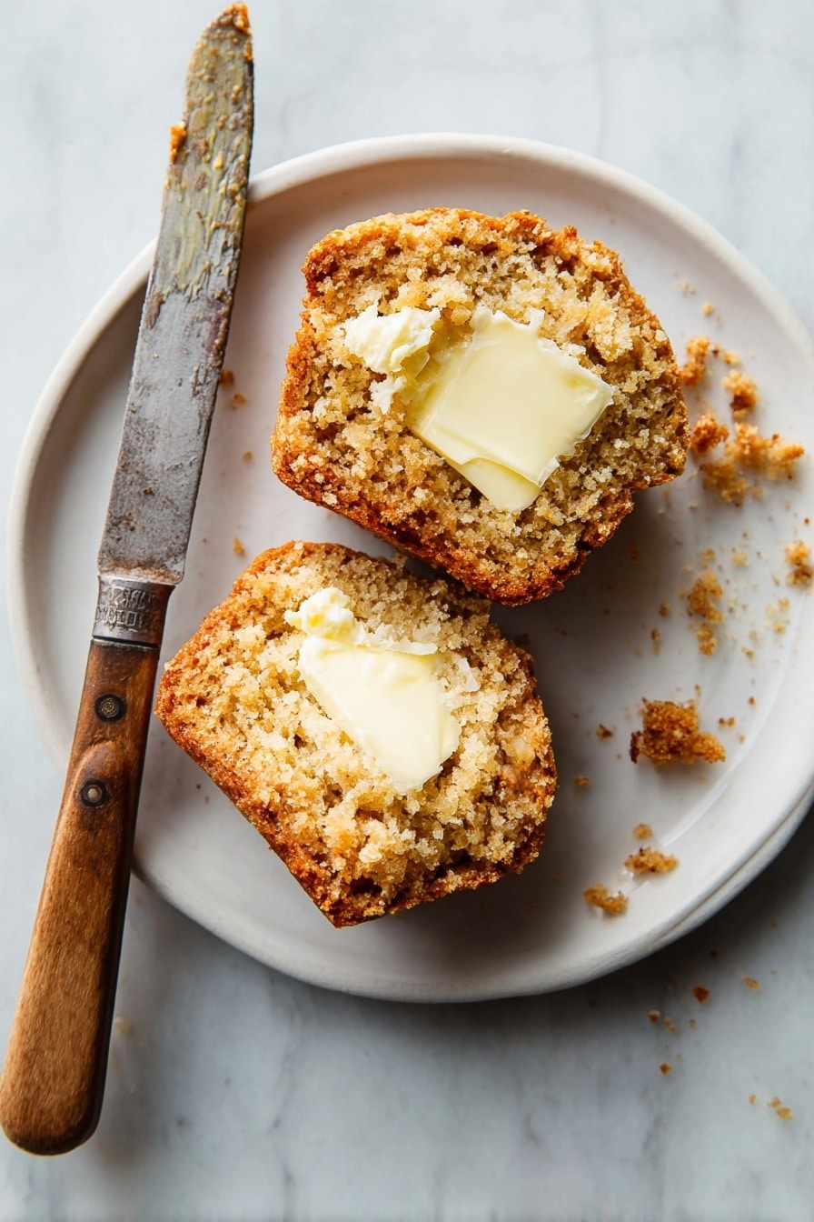 Mom's Zucchini Bread Muffins Recipe - Serving