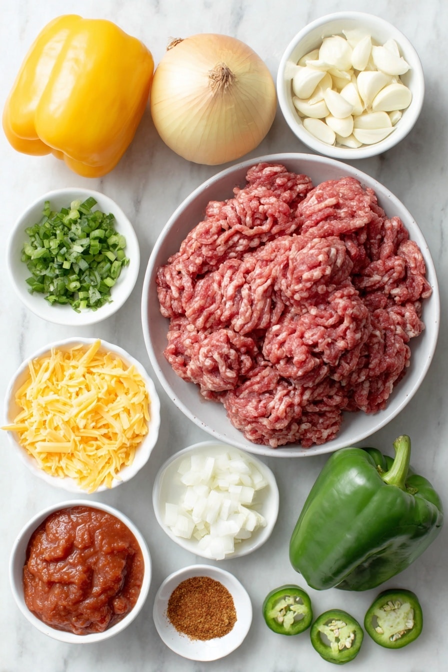 Easy Ground Beef Chili Recipe - Ingredients