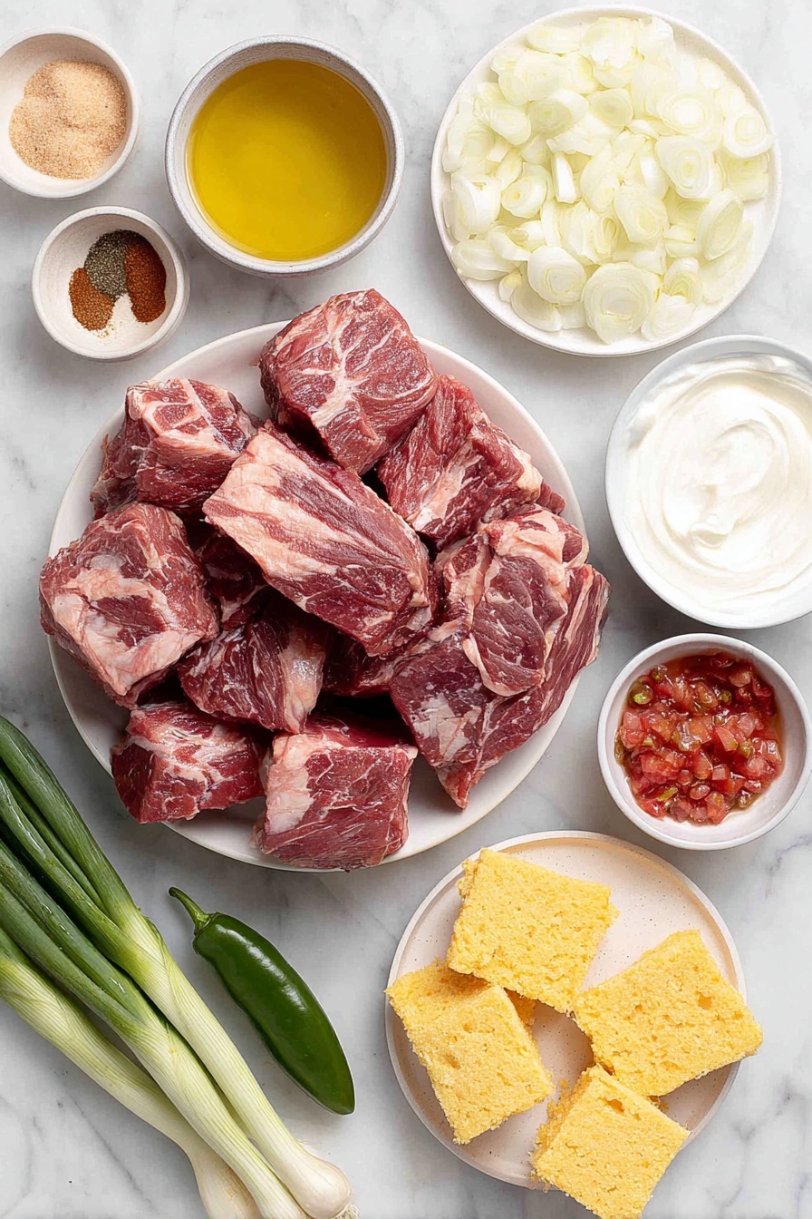 Slow Cooker Texas Beef Chili Recipe - Ingredients