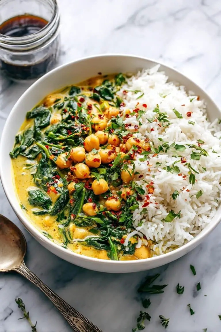 Quick Chickpea Coconut Curry Recipe