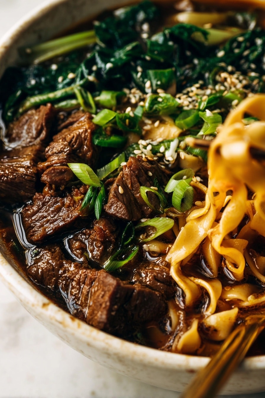Spicy Short Rib Noodle Soup Recipe - Recipe Step