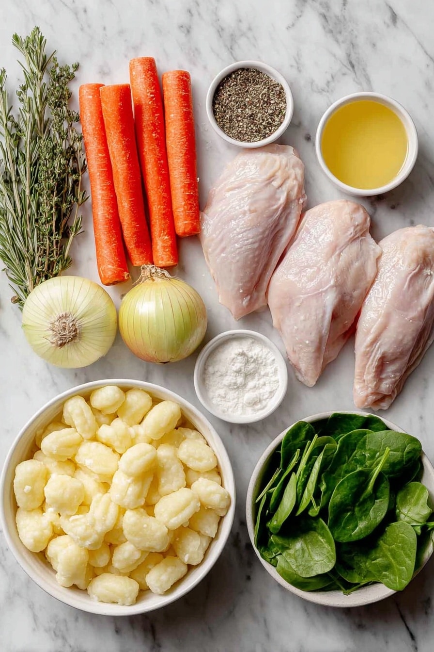 Creamy Chicken Gnocchi Soup Recipe - Ingredients
