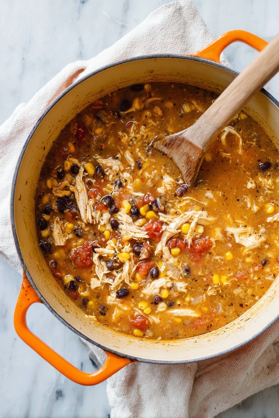 Healthy Chicken Tortilla Soup Recipe - Recipe Step