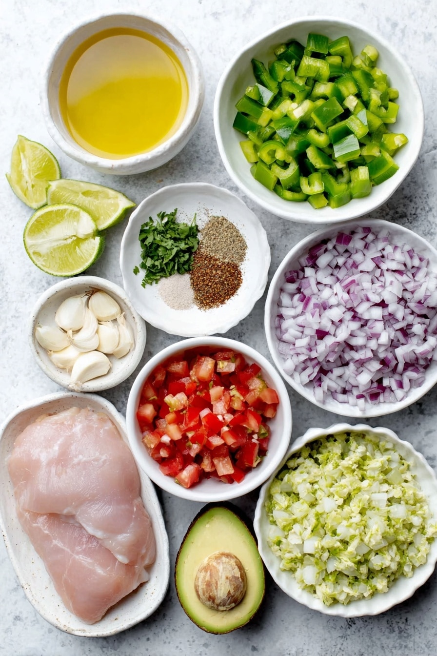 Whole30 Chicken Taco Soup Recipe - Ingredients