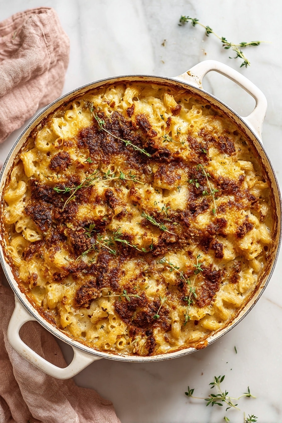 French Onion Mac and Cheese Recipe - Recipe Step