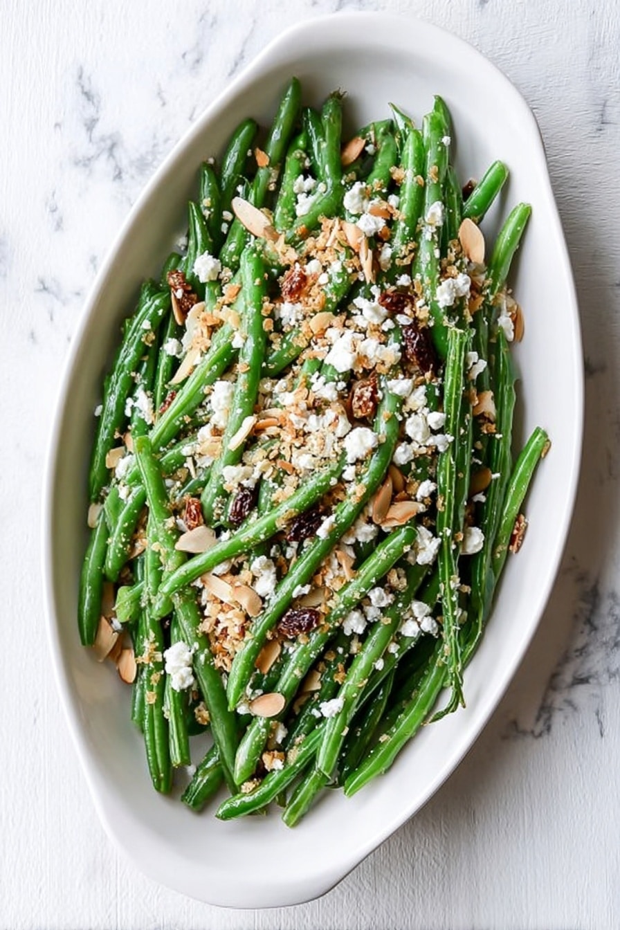 Loaded Skillet Green Beans with Bacon, Feta, and Garlic Brown Butter Breadcrumbs Recipe - Recipe Step