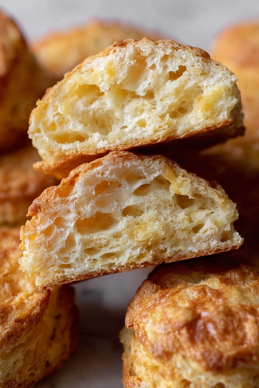Smoked Cheddar and Sour Cream Biscuits Recipe - Recipe Step