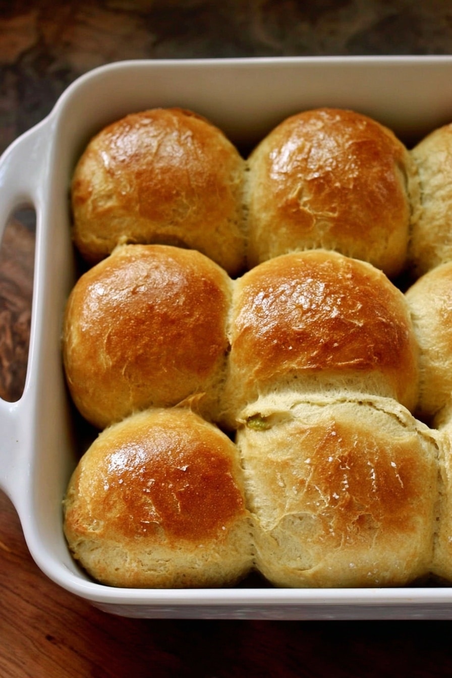 Sweet Potato and Honey Dinner Rolls Recipe - Serving