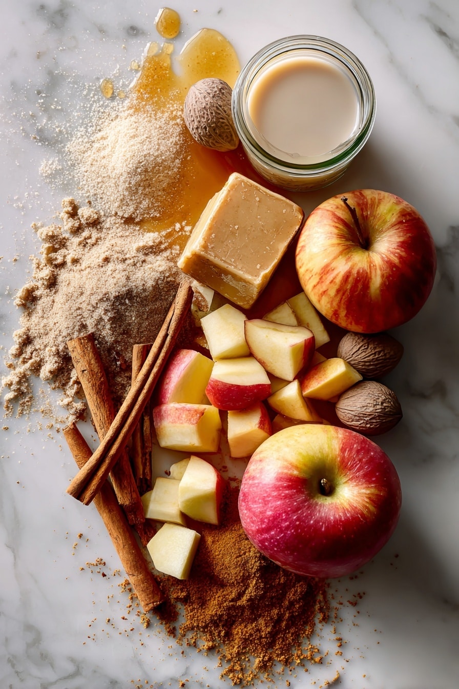 Thanksgiving Apple Cider Donut Cake Recipe - Ingredients