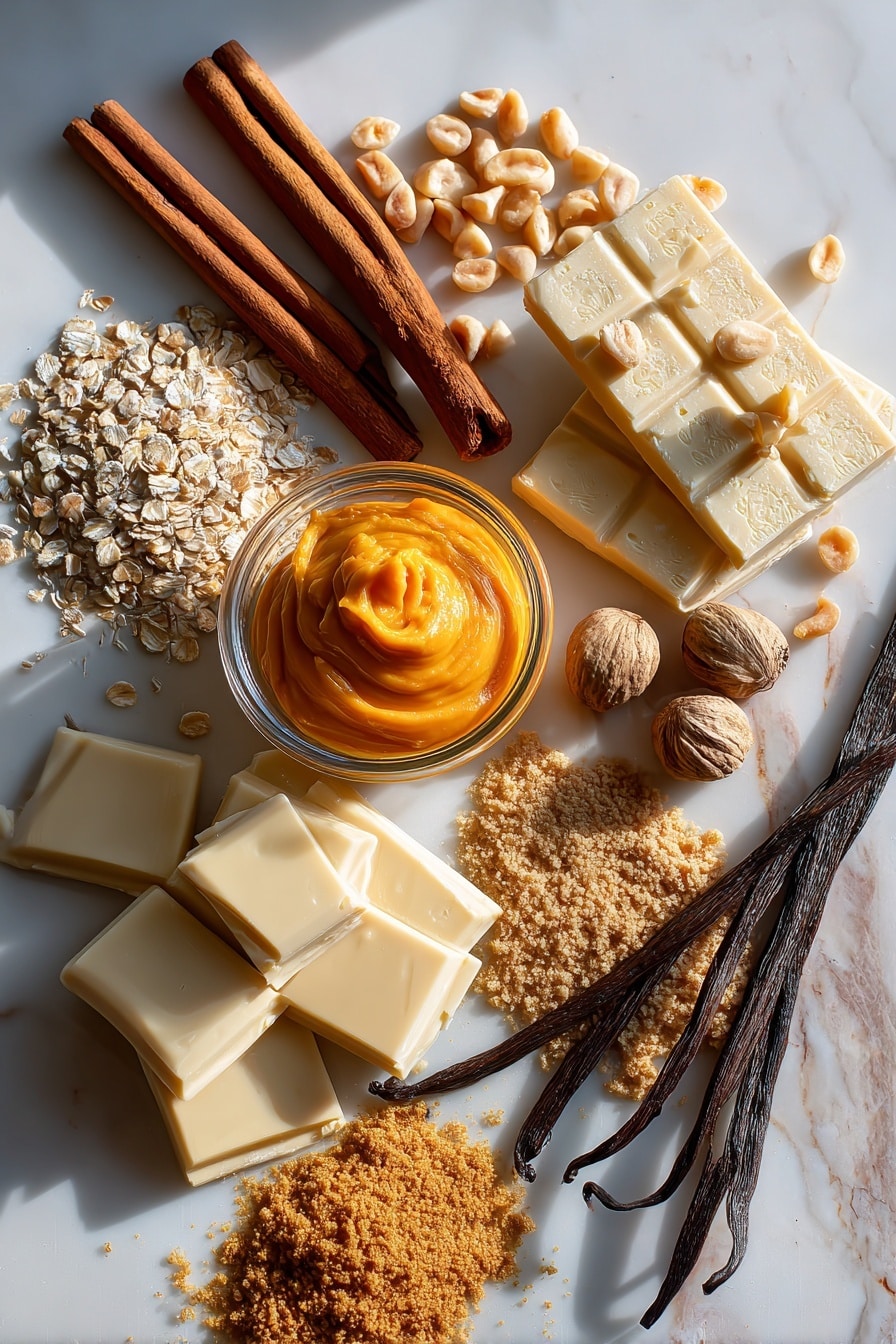 Pumpkin White Chocolate Mousse Pie Recipe - Ingredients