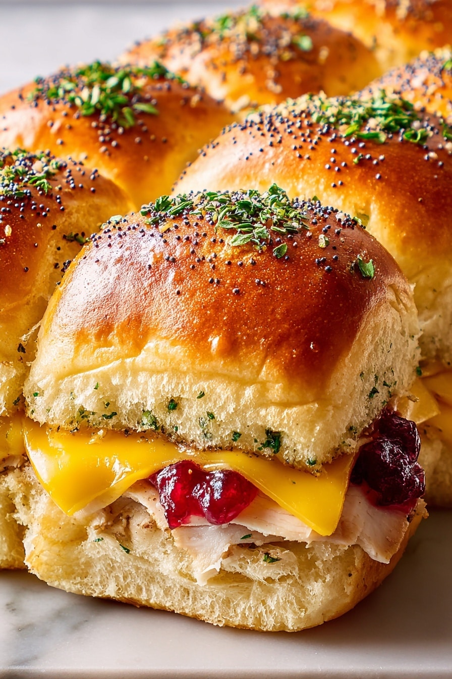 Cranberry Turkey Sliders Recipe - Recipe Step