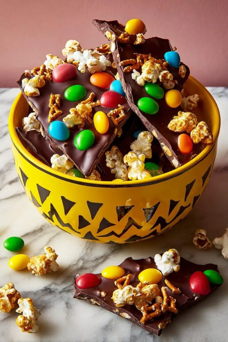 Charlie Brown Thanksgiving-Inspired Chocolate Bark Recipe