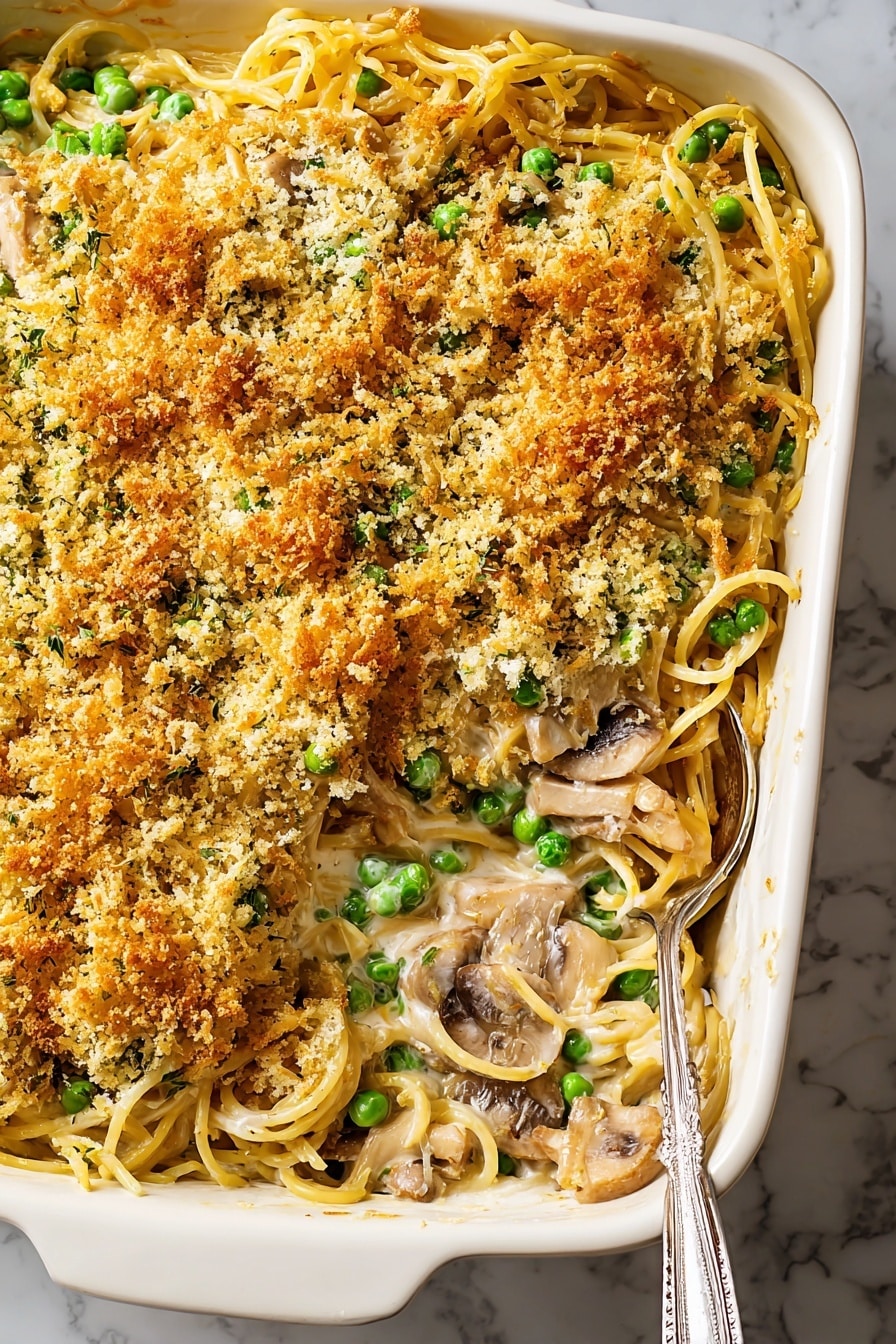 Thanksgiving Turkey Tetrazzini Recipe - Serving