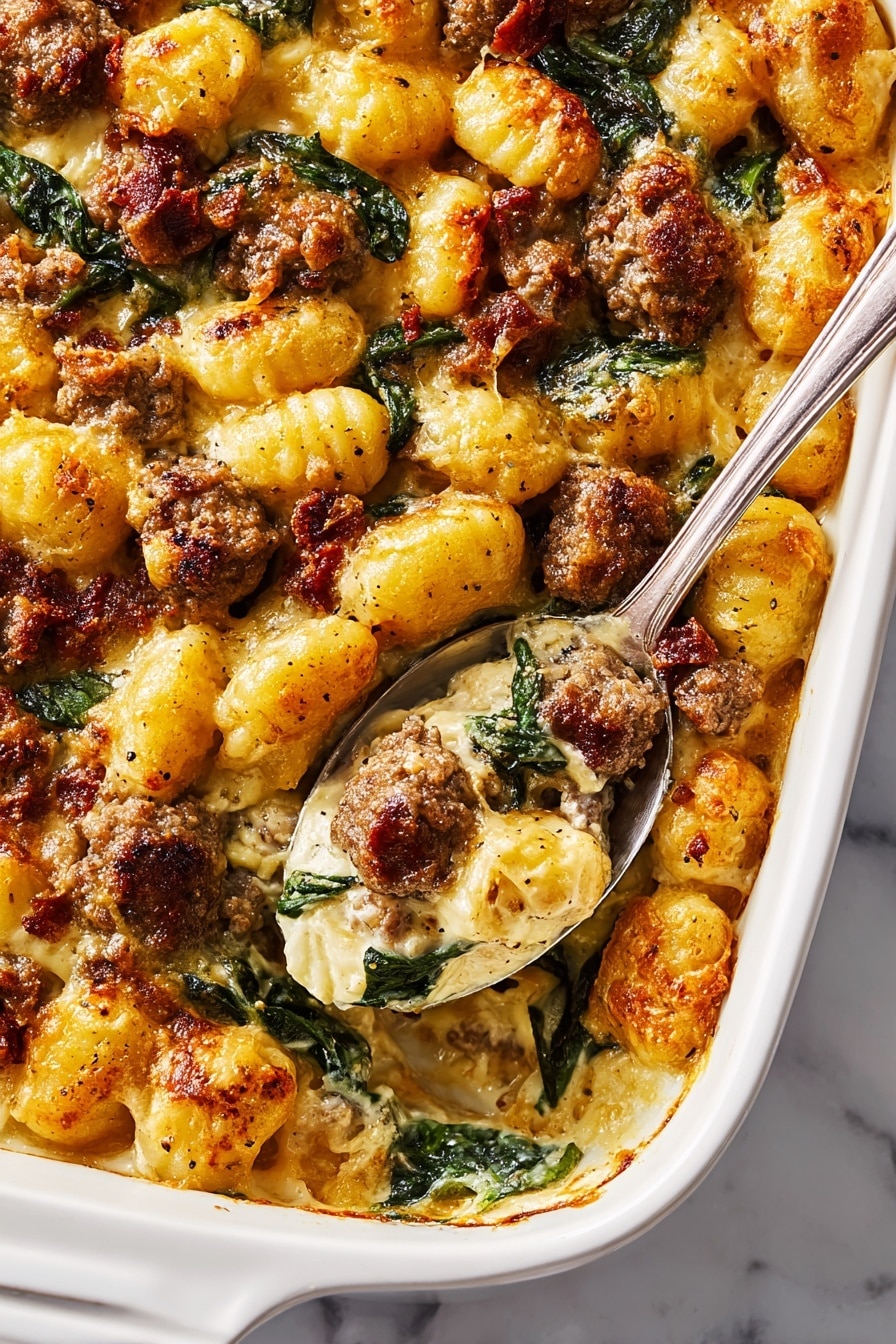 Gnocchi Sausage and Herb Stuffing Recipe - Recipe Step