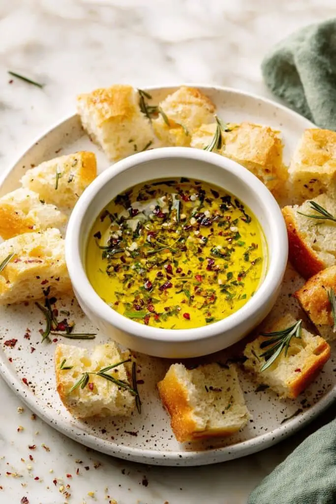 Garlic Olive Oil Dip Recipe
