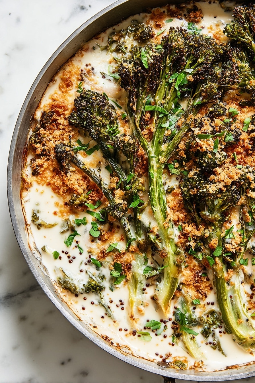 Broccolini au Gratin Recipe - Recipe Step