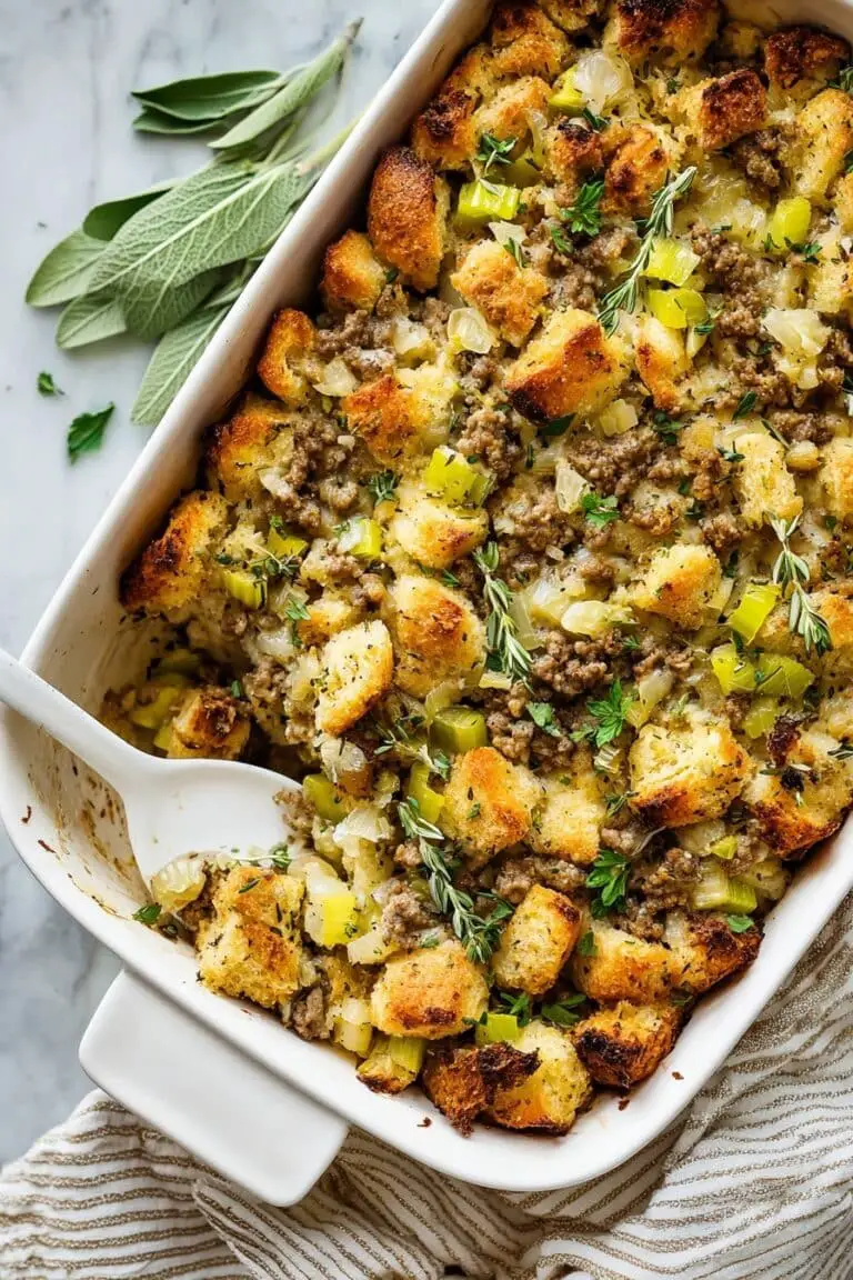 Classic Sausage Stuffing Recipe
