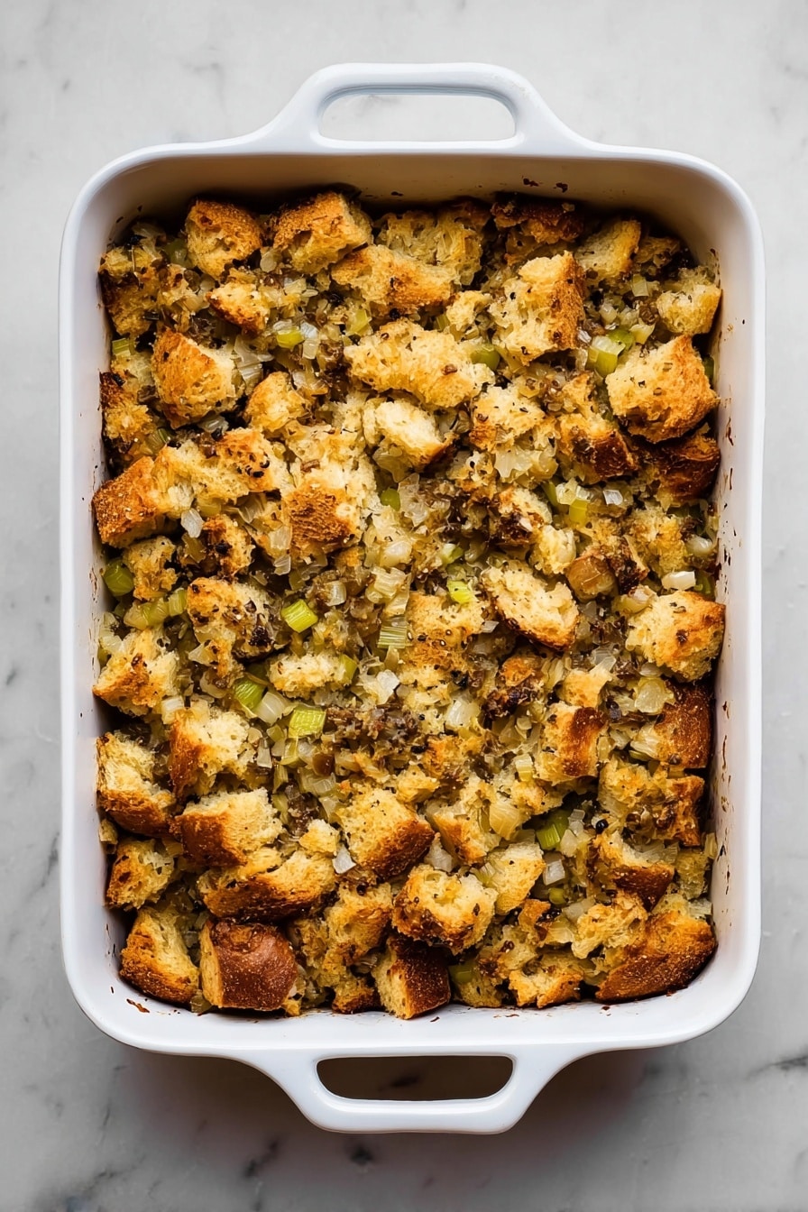 Classic Sausage Stuffing Recipe - Recipe Step