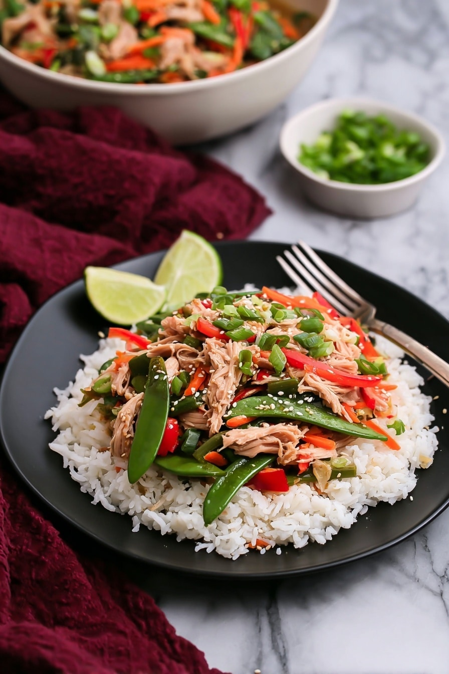 Leftover Turkey Stir Fry Recipe - Recipe Step