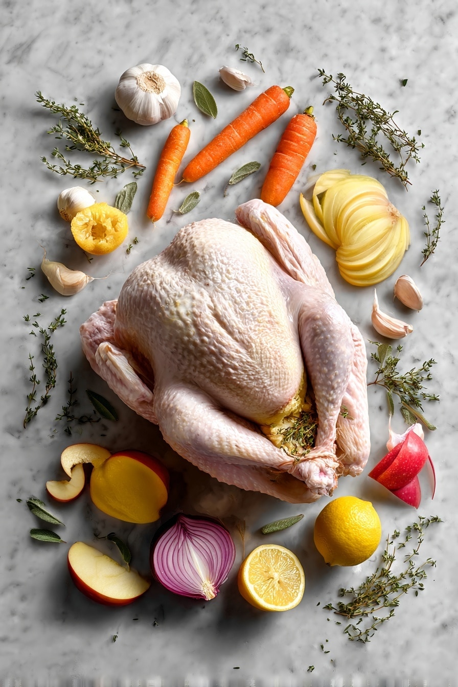 Smoked Turkey Recipe - Ingredients