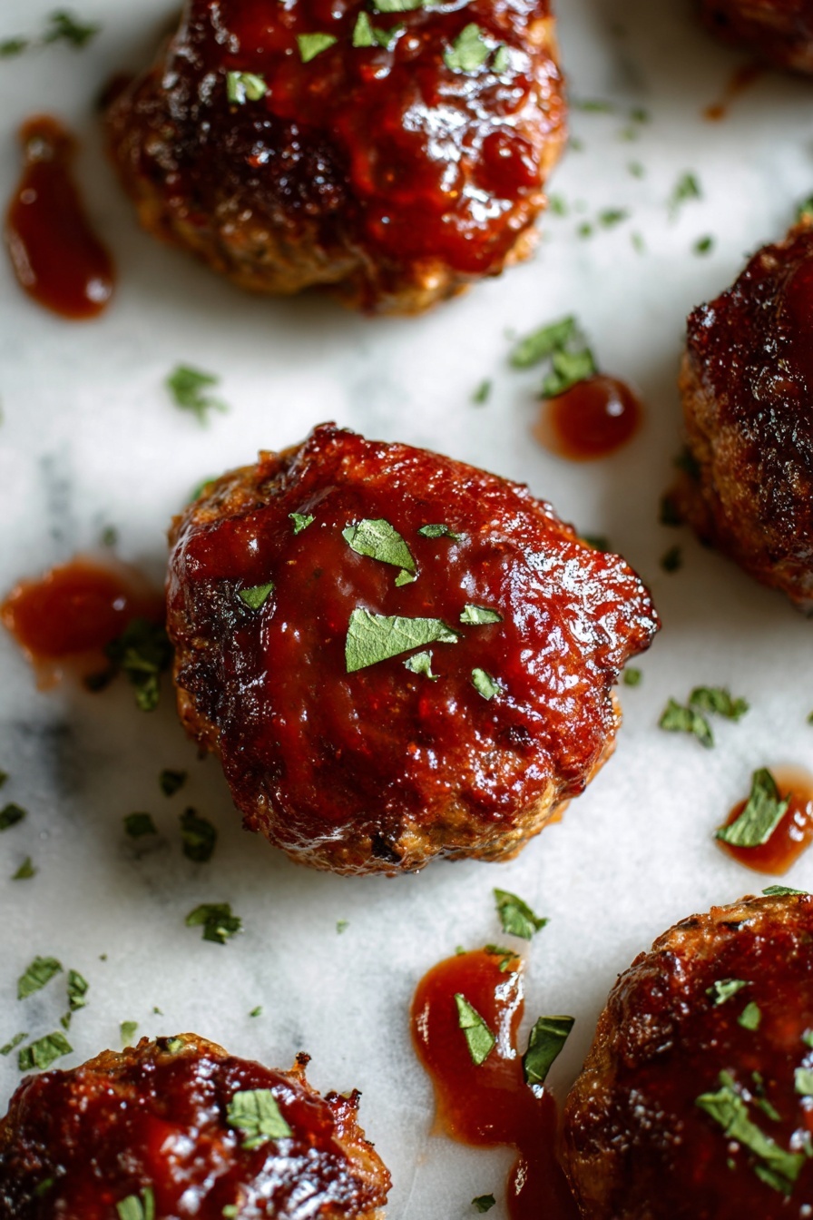 Mini Turkey Meatloaves with Roasted Garlic Cauliflower Mash Recipe - Recipe Step