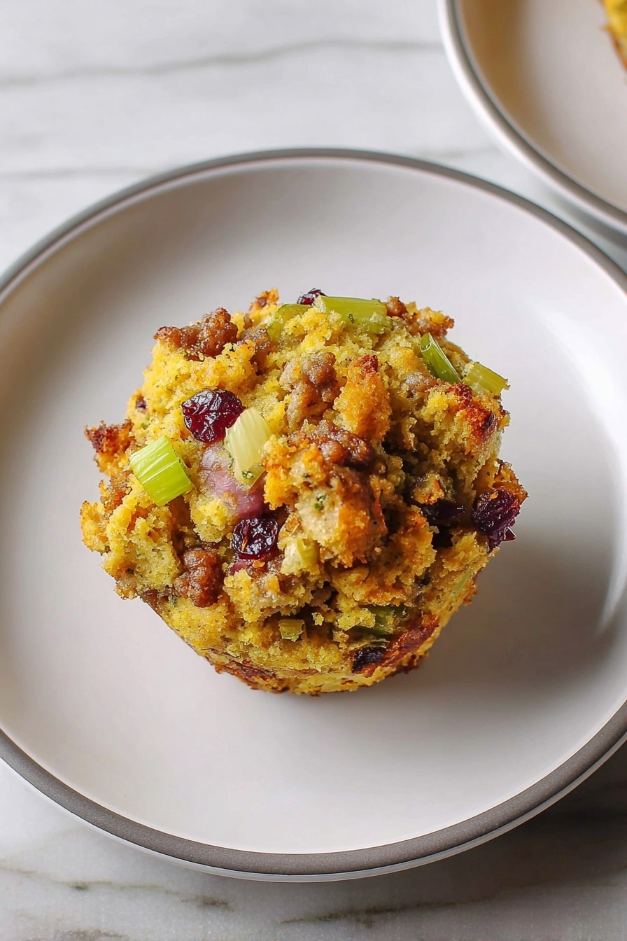 Stuffing Muffins Recipe - Recipe Step