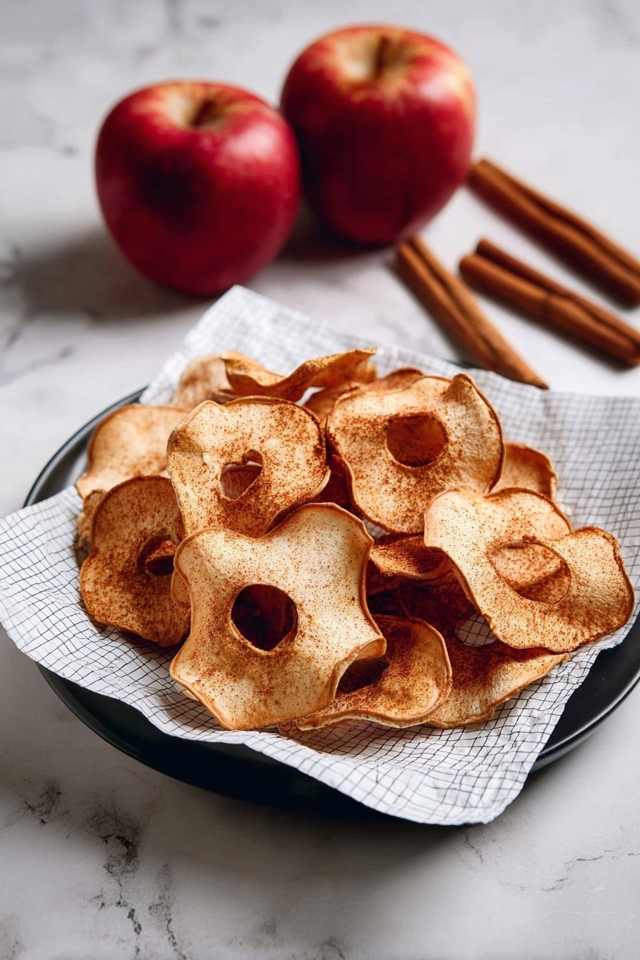 Crispy Air Fryer Apple Chips Recipe - Recipe Step
