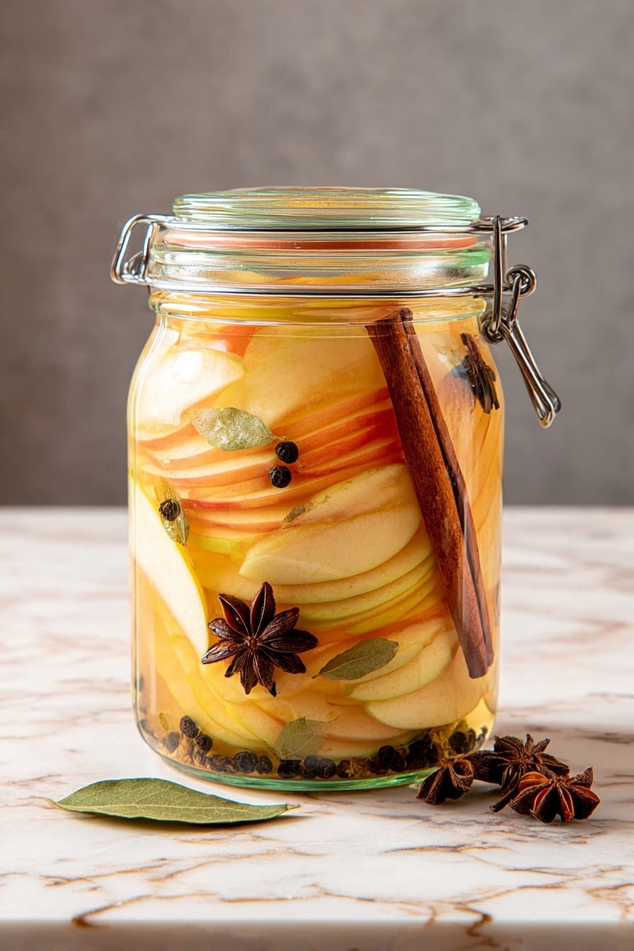 Pickled Apples with Spices and Honey Recipe - Recipe Step