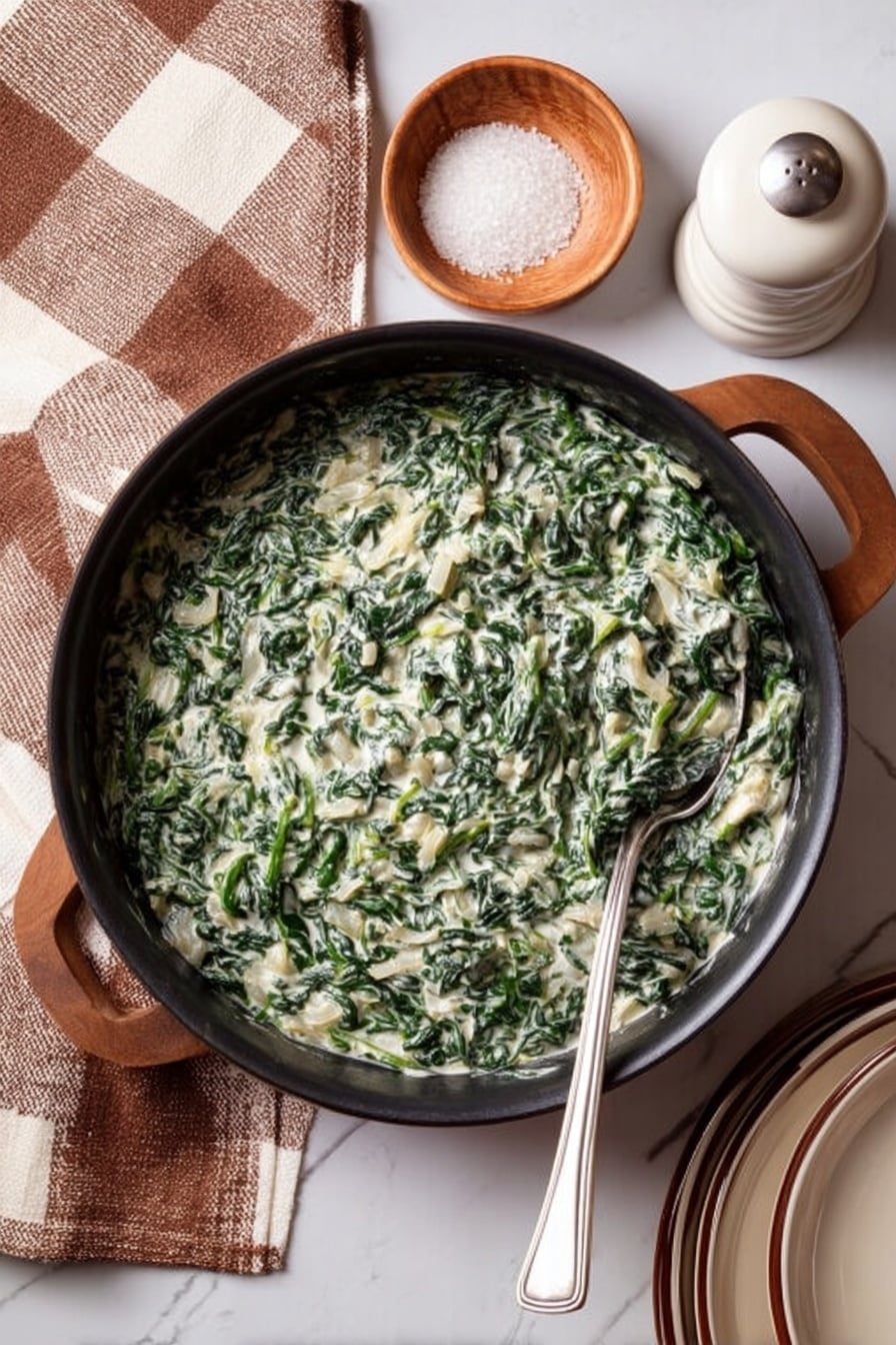 Creamed Spinach Recipe - Recipe Step