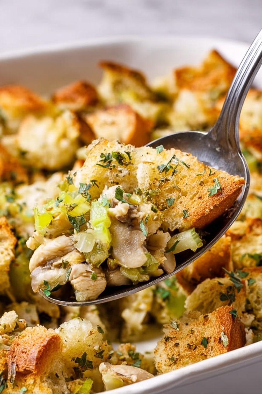Oyster Dressing Recipe - Recipe Step