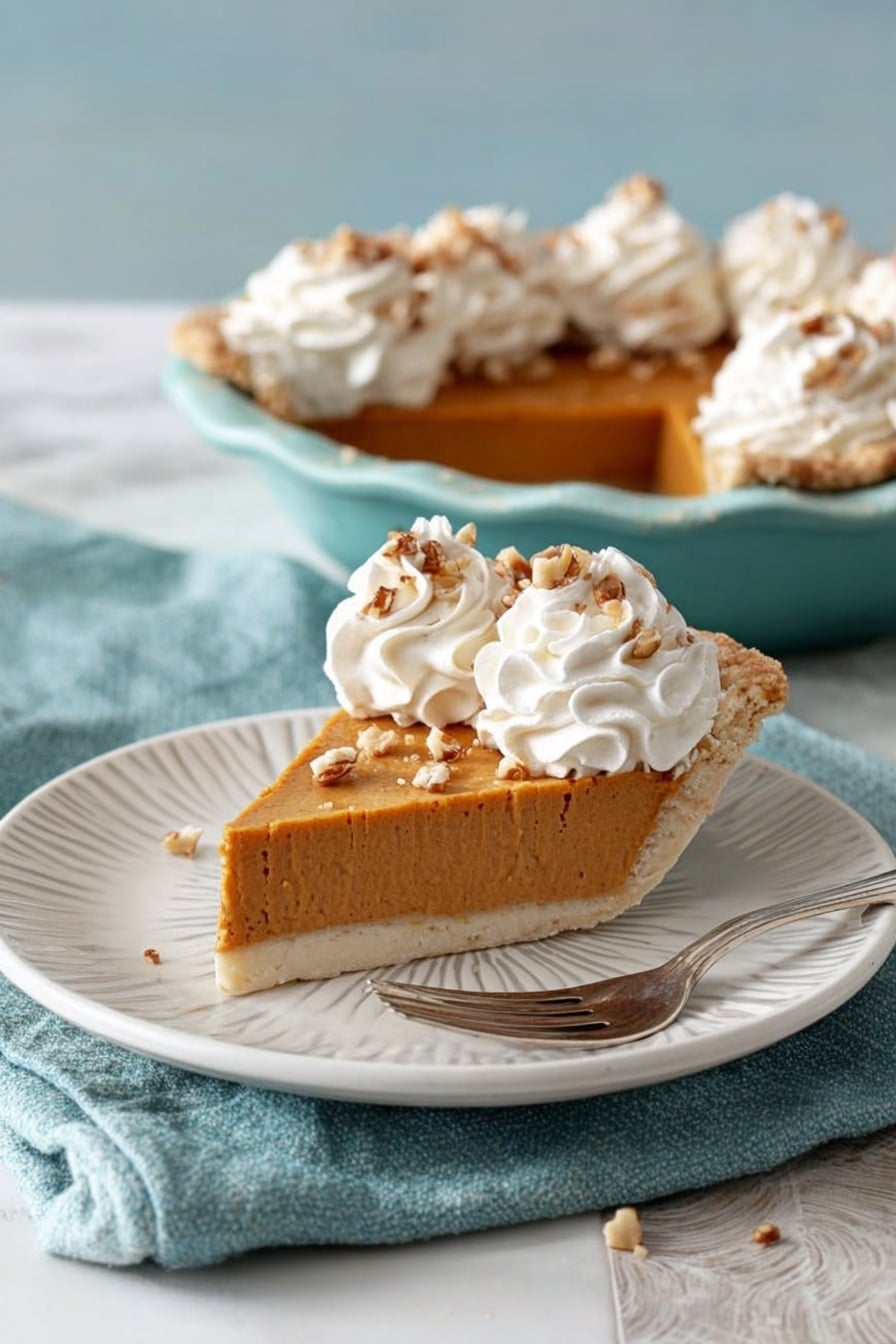 Sweet Potato Pie with Condensed Milk Recipe - Serving