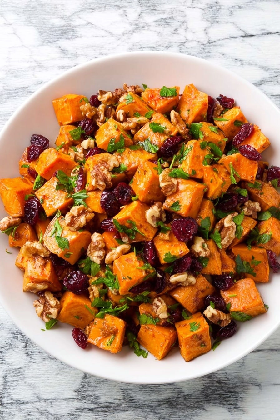 Sweet Potato Salad Recipe - Serving