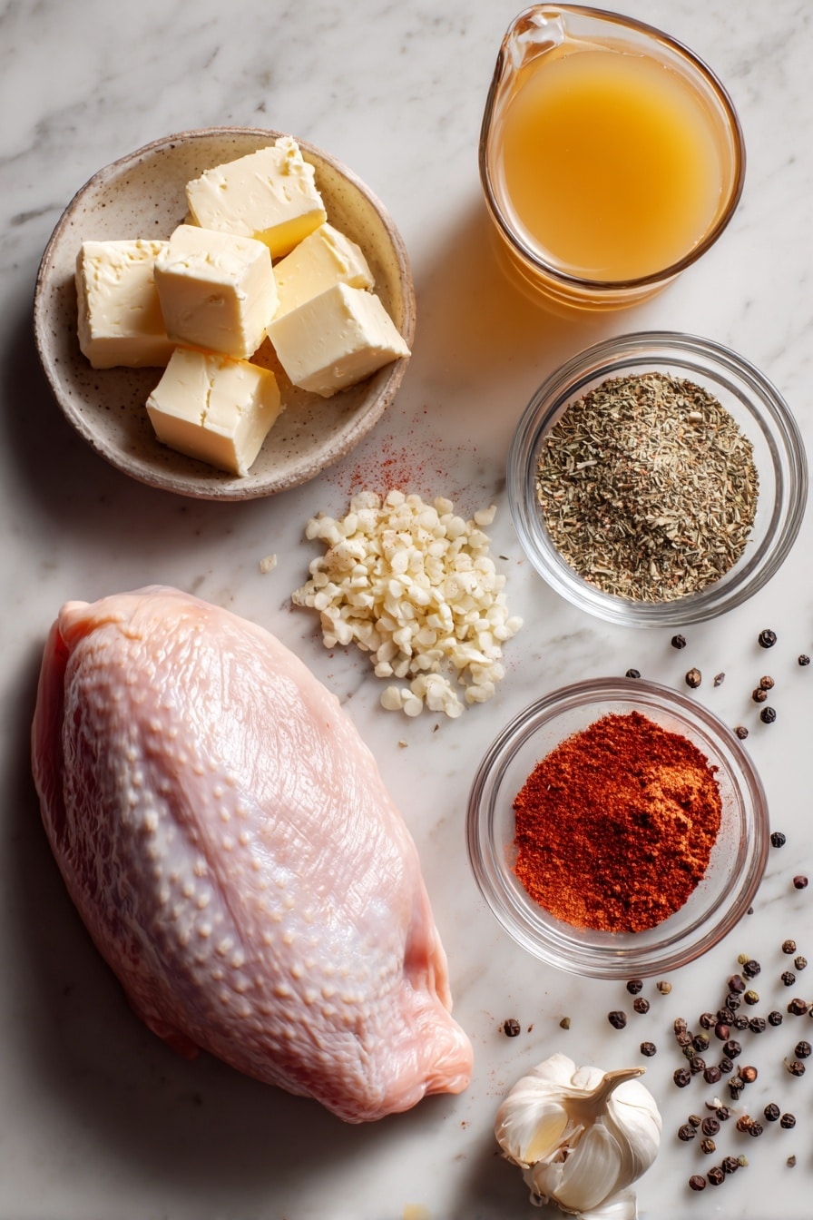 Instant Pot Turkey Breast with Creamy Gravy Recipe - Ingredients