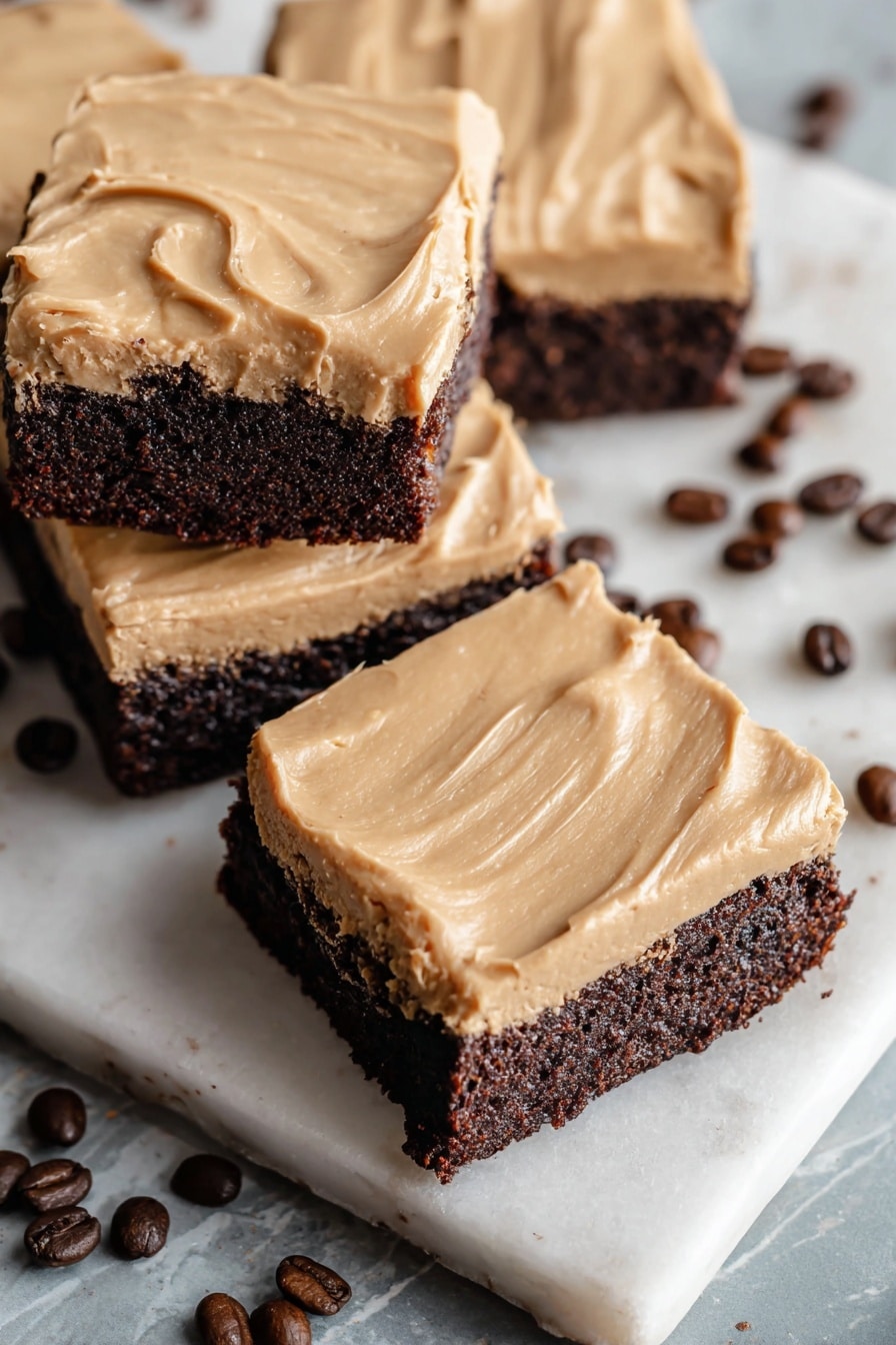 Frosted Coffee Brownies Recipe - Recipe Step